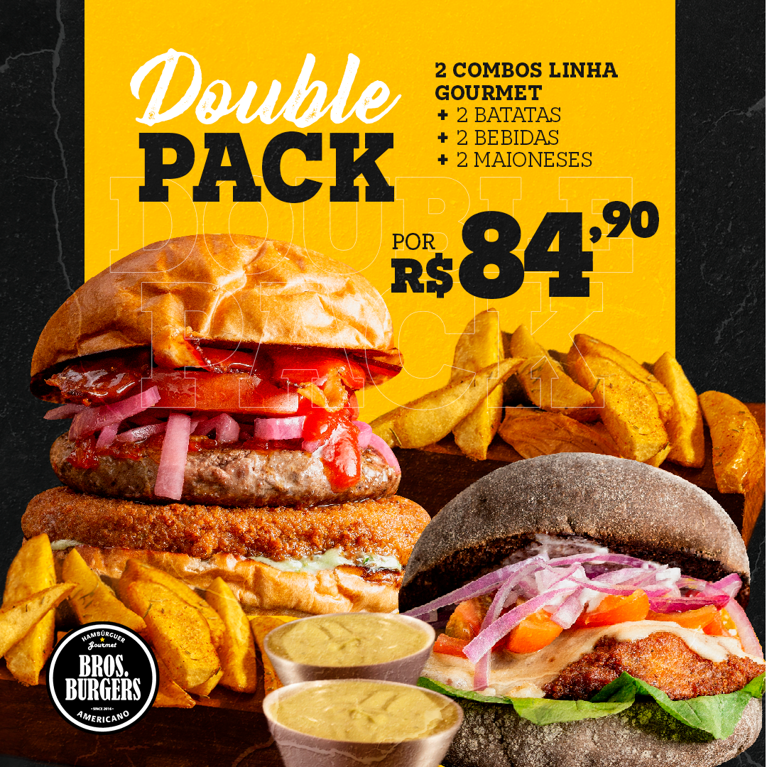 Bro's Burger - PROMOÇÃO DE INAUGURAÇÃO. Bro's Burger por R$ 9,90