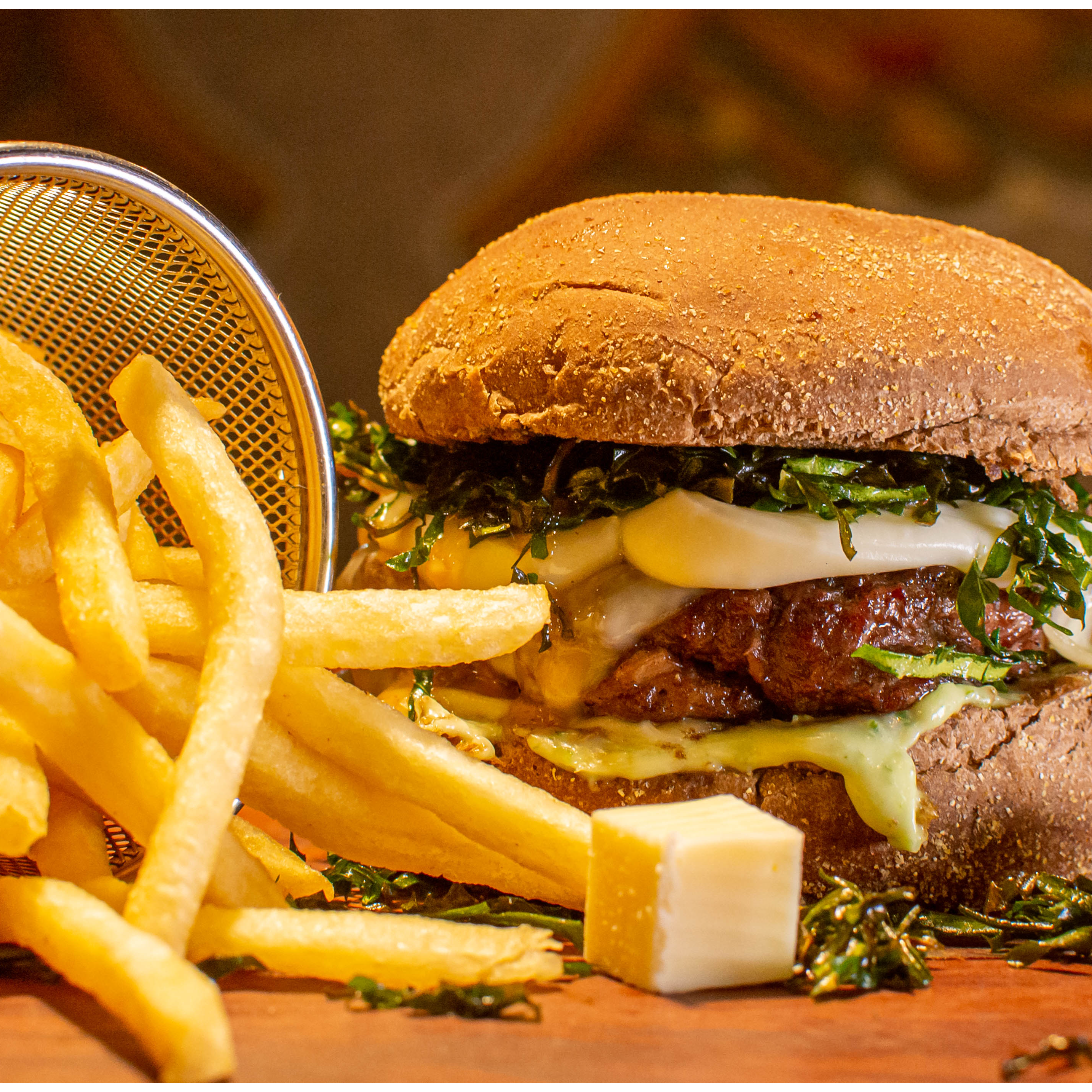 lanches +fritas em O Hamburguês - O Hamburguês Marilia SP